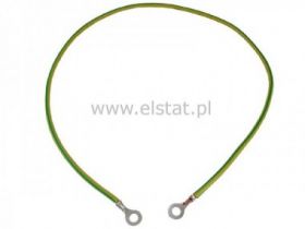 Linka uziemiająca 4mm2 650mm żółto-zielona