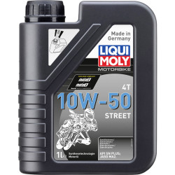 Liqui Moly 21725 Motorbike 4T 10W-50 engine oil lubricates 4-stroke engines