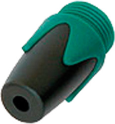 Cable grommet, green for jack plug, BPX-5-GREEN