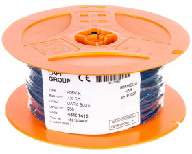 Przewód instalacyjny H05V-K 0,5 ciemnoniebieski 4510141S /250m/
