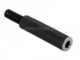 Jack 6,3 GN stereo na kabel plastik