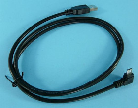 USB 2.0 PRZYŁ.WT.A->WT.USB MICRO KĄT 1mb