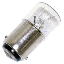 Ba15d 140÷110V 7-5W klar 16x35 SPL 7548