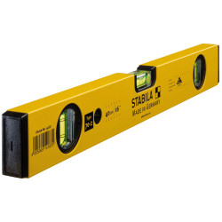 Stabila 14187 70-2-40 Double Plumb Spirit Level 3 Vial 40cm