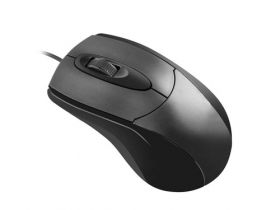 MYSZ optyczna przewodowa RUFF czarna