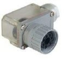 Gniazdo kablowe kątowe odciążone za pomocą klatki zaciskowej N6R FF S 11