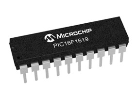 Mikrokontroler Microchip PIC16LF PDIP 20-pinowy Otwór przezierny PIC 14 kB 8bit 32MHz RAM:1,024 kB Flash 2,3 →