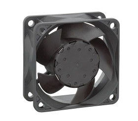 Wentylator osiowy 12 V DC DC 60 x 60 x 25mm 1.8W 40m³/h 33dB IP68