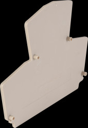 1059100000 End plate Klippon® Connect, W-Series beige