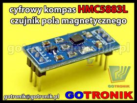 Moduł cyfrowego kompasu HMC5883L 3-osiowy magnetometr - kompas