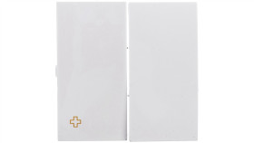 Simon 54 Klawisz Do Łącznika Podwójnego Schodowego Sw6/2M Antybakteryjny...