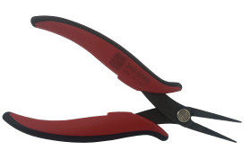 Szczypce płaskie długie Szczypce z długimi końcówkami RS PRO długość szczęk: 28mm długość całkowita: 160 mm Stal węglowa