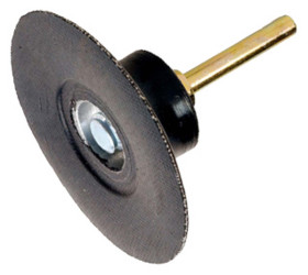 Talerz szlifierski, typ: Guma z wrzecionem, śr. wyściółki: 75mm