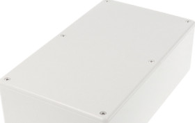 ABS enclosure, (L x W x H) 191 x 110 x 61 mm, light gray (RAL 7035), IP54, 1591ESGY