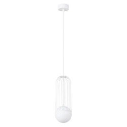 Lampa wisząca BRINA 1 biała