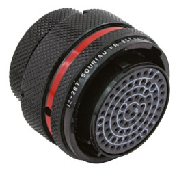 Złącze wielostykowe przemysłowe 79-pinowe Montaż na kablu Wtyczka Souriau Sunbank by Eaton