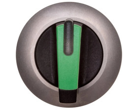 Napęd przełącznika 3 położeniowy I-O-II 30mm zielony podświetlany bez samopowrotu metal mat IP69k Sirius ACT 3SU1062-2DL40-0AA0