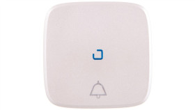 Valena Allure Klawisz Przycisku Przełącznikanego No/Nc Z Symbolem Dzwonka Z...