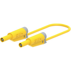 Electro PJP 2711-IEC-CD1-50J Test Lead 4 mm Connector Yellow 50 cm