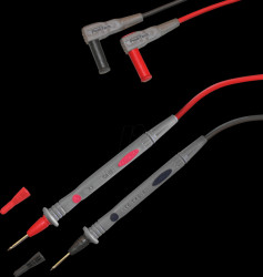 TKS-8 Test leads with 2 mm probe and protective caps