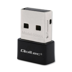 Qoltec Ultraszybki bezprzewodowy Mini Adapter USB Wi-Fi standard AC 650Mbps