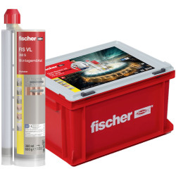 Fischer 553659 Mortar FIS VL 360 S 20pcs vinyl ester injection system