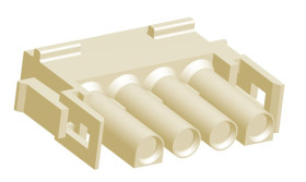 Obudowa złącza 4-pinowe -rzędowe raster: 6.35mm TE Connectivity Męski Montaż na panelu Universal MATE-N-LOK Złącza