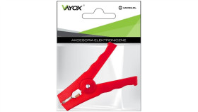 Krokodylek Mały Czarny I Czerwony - 2Szt.