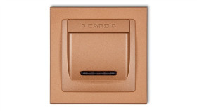 Deco Łącznik Hotelowy Złoty Metalik 8Dsh-1