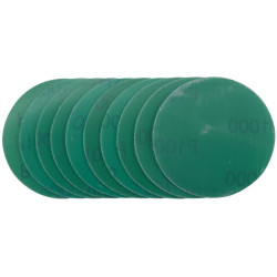 Draper 04426 Wet &amp; Dry Sanding Discs - Hook &amp; Loop 75mm 1000 Grit (10 Pk)