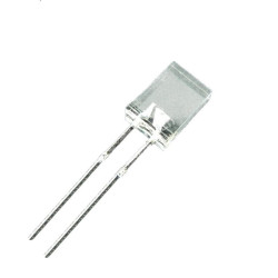 DIODA LED PROSTOKĄTNA 2x5 ŻÓŁTA CLEAR