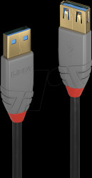 36760 USB 3.0 cable, A connector to A port, 0.5 m