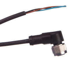 Przewód przyłączeniowy 2m z gniazdem kątowym 3P FIELDBUS M12 S/A AB-C3-2,0PUR-M12FA 22260258