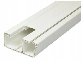 Kanał parapetowy dwuścienny PK 120x55 KOPOS do instalacji modułów 45x45mm Mediabox / 2 m /