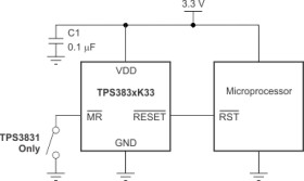 Ultra-low power, supply voltage supervisor