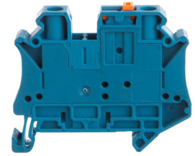 Złączka przelotowa 2-przewodowa z odłącznikiem nożowym 6mm2 niebieska UT 6-MT P/P BU 3073270 /50szt./