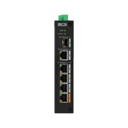 Switch PoE 4-portowy 100Mbps + SFP BCS-L-SP0401G-1SFP(2)