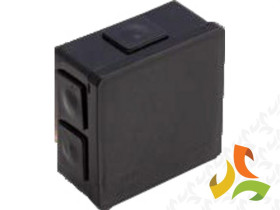 Puszka instalacyjna PF natynkowa 86x86x40 6-wlotowa dławice gumowe IP55 czarna 002-05 VIPLAST