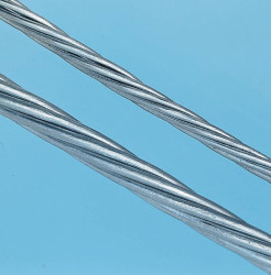 Lina stalowa Ø 5 mm Metal galwanizowany Lina druciana RS PRO długość 50m