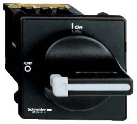 Rozłącznik VBDN 20A, 690V, 3-biegunowy, uchwyt czarny do blokowania VBDN20