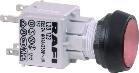 Przycisk siłownik płaski niebieski RAFI RAFIX 16 130070021/1607 1 szt.