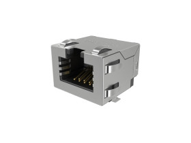 Złącze Ethernet Żeński Złącze RJ45 Montaż powierzchniowy Cat6a Amphenol Communications Solutions 8-żyłowe
