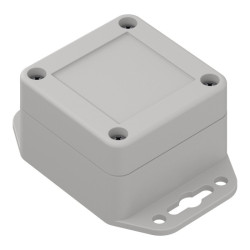 ZP60.60.40J Obudowa z uszami jasna hermet. z uszczelką zalewaną i tulejkami mosięznymi PC