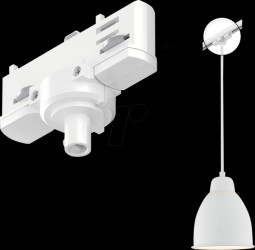 91386 ProRail3 universal pendant adapter, max. 1150 W, white