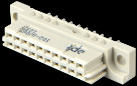 102-80065 Female multipoint connector 20-pin, straight, A-B
