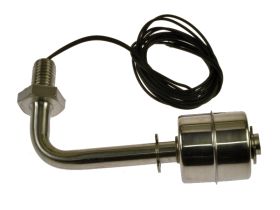 Czujnik; kontaktronowy z magnesem; poziomu cieczy; CMW888; 100mA; 60V; AC; z przewodem 0,4mb