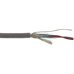 Wielożyłowy kabel przemysłowy 0.2 mm² 2 -rdzeniowy Ekranowany 24 AWG AWG PVC 300 V