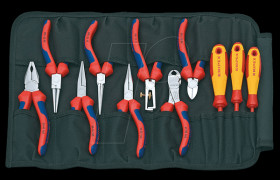 00 19 41 Tool kit, VDE, pliers, screwdrivers, 11 pieces