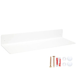 Półka metalowa biała 35 cm funkcjonalna