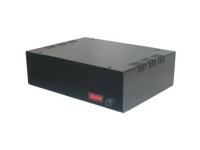 T82 Obudowa metalowa T-82 wymiary: 220 x 65 x 160 mm - czarna - wentylacja